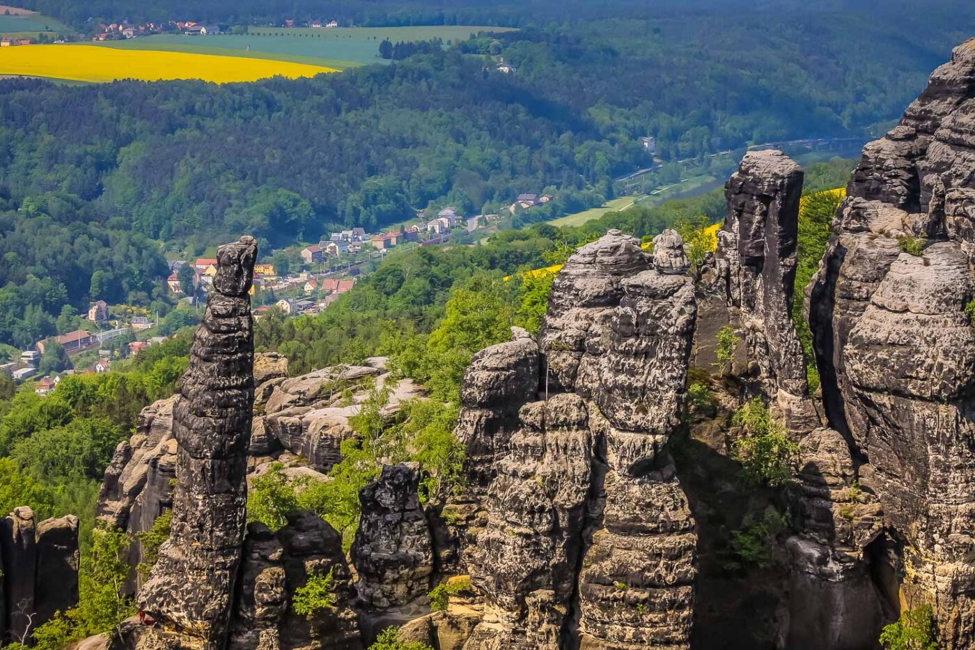 Elbsandsteingebirge a climbing paradise