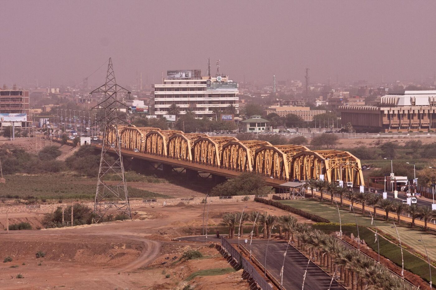 Khartoum the elephant trunk